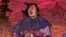 First major update for 4X Songs of Silence makes everything better: A man wails in a red landscape.
